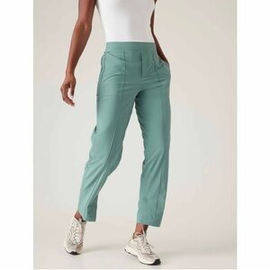 Athleta Brooklyn Heights Slim Pants in Deep Ocean Size 12